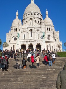 Sacre Coeur... Montmartre was probably one of my favourite parts of paris